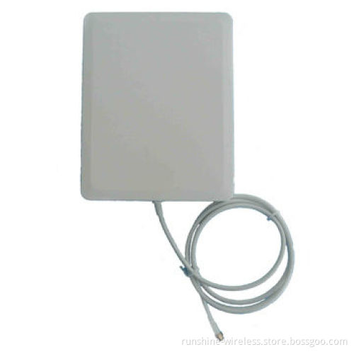 2.4GHz 17dBi Wi-Fi Panel Antenna with ISM WLAN Wireless AP/Adapter, Directional Wall Mount